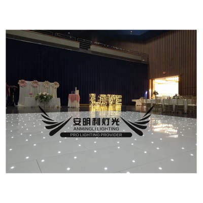 Led portable twinkling dance floor led / LED starlit dance floor panels