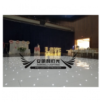 Led portable twinkling dance floor led / LED starlit dance floor panels