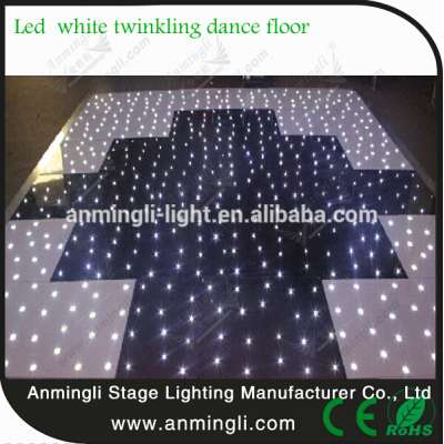 Led twinkling dance floor for dance hall