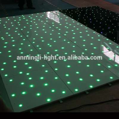 LED RGB Dance Floor For Wedding/ Portable LED Starlit Dance Floor Panels