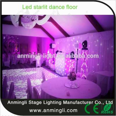 Led RGB starlit dance floor