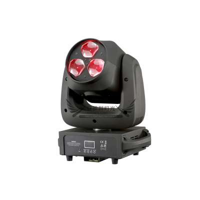 stage decor moving head 3*40w led beam light